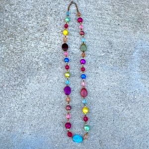 Multicolor Bead Necklace